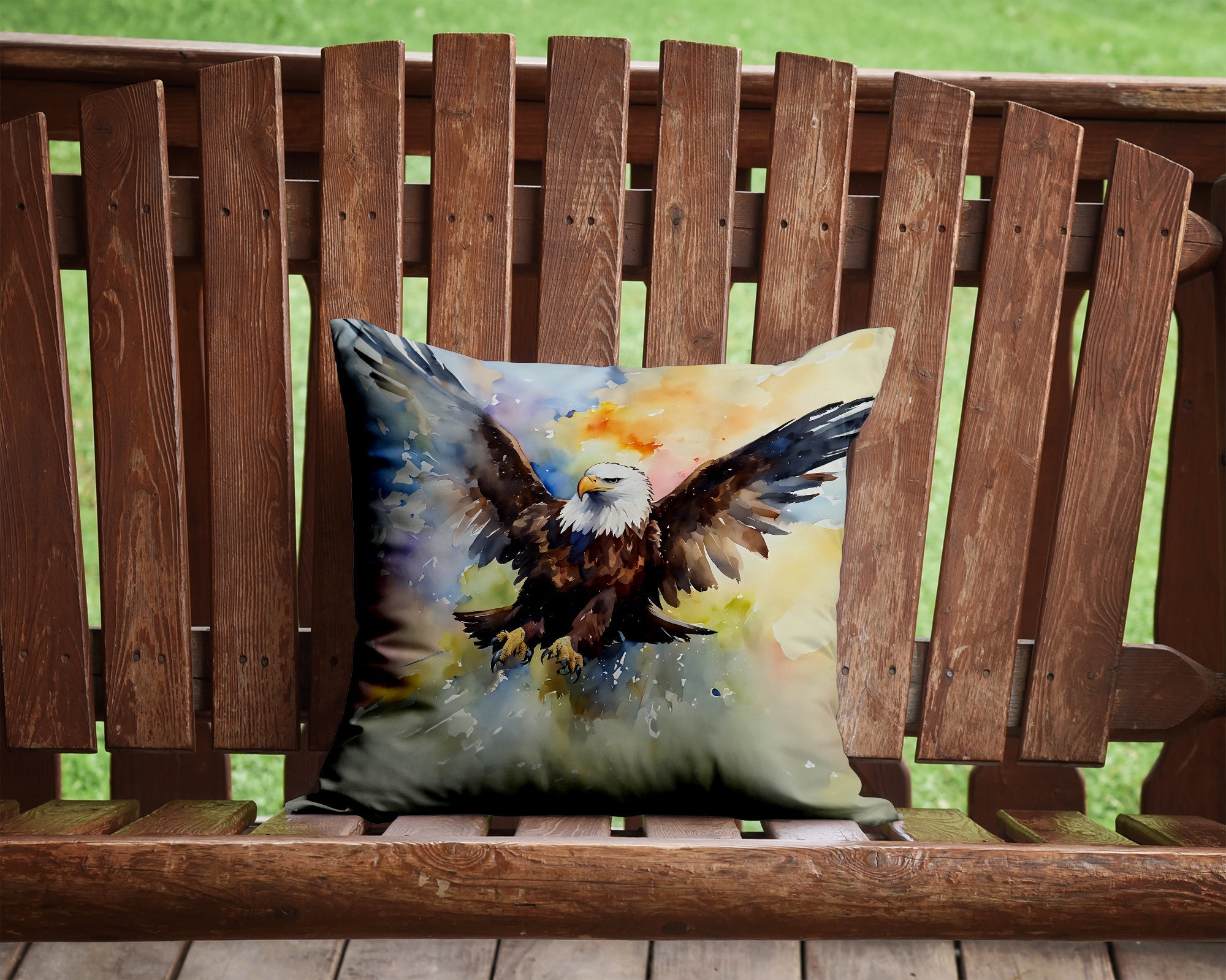 Eagle Throw Pillow-1