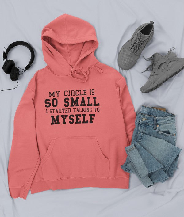 My Circle Is So Small Hoodie-3