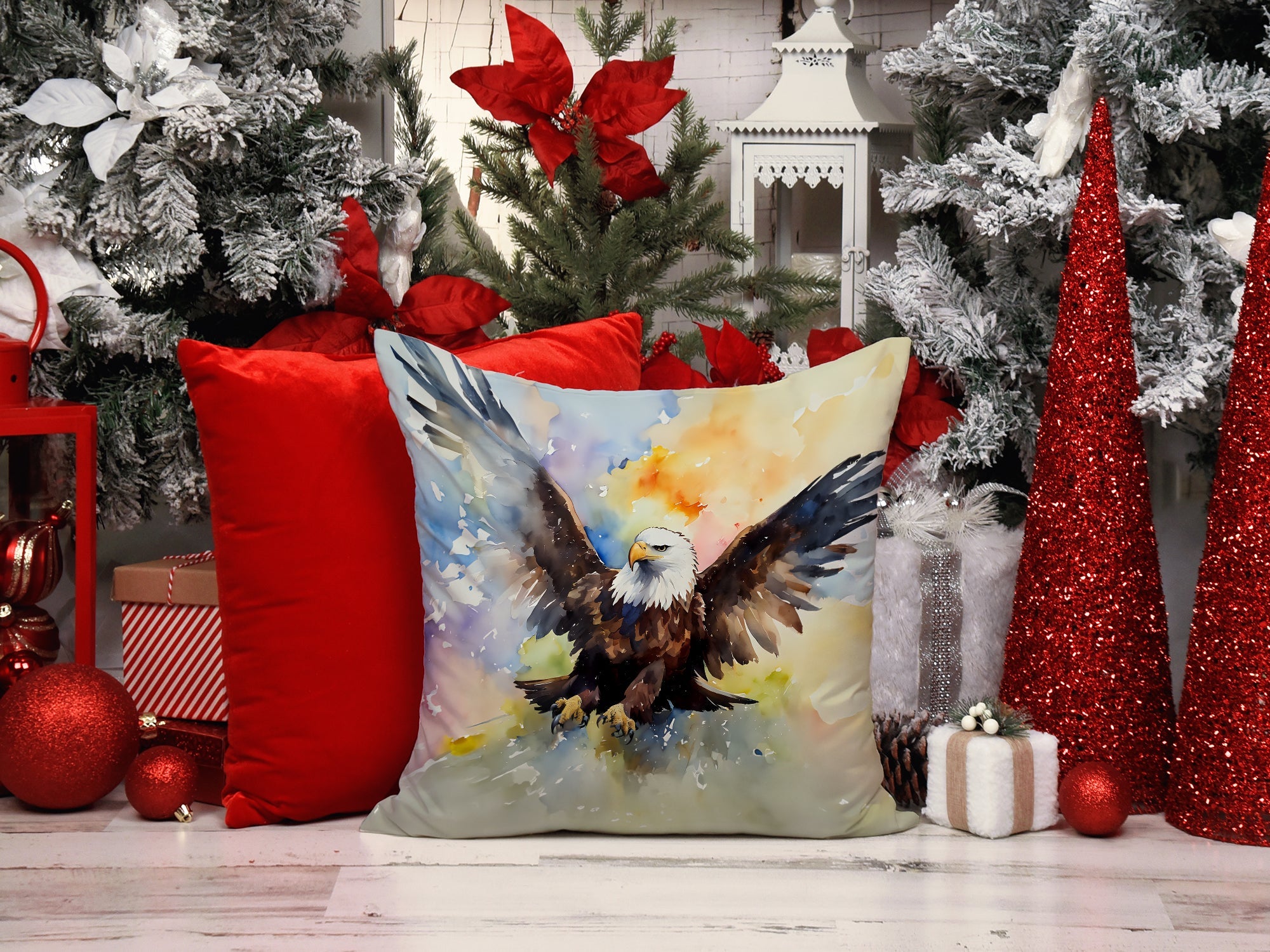 Eagle Throw Pillow-4