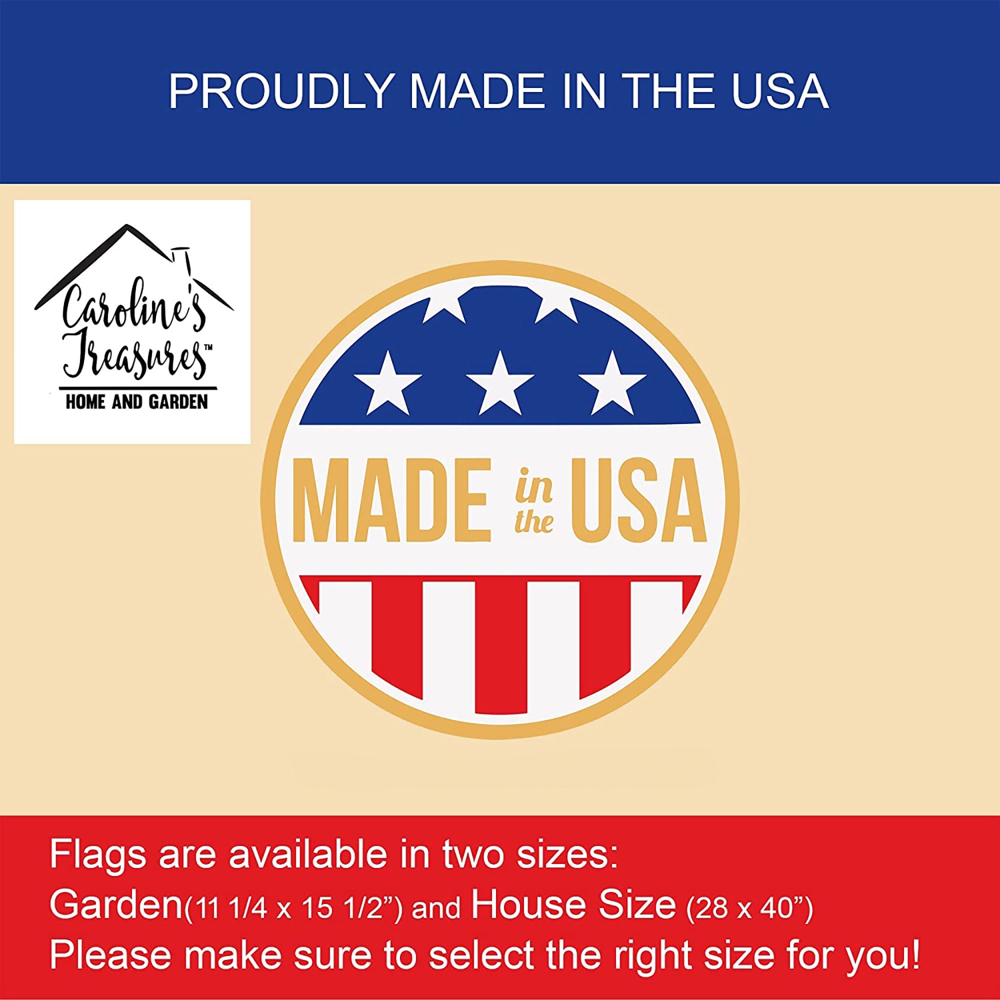 Dachshund Patriotic American House Flag-4